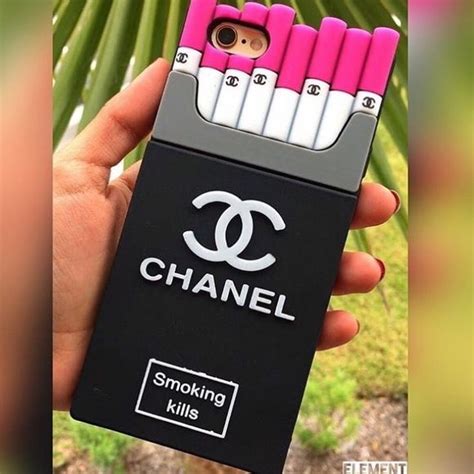 iPhone case cigarettes Chanel